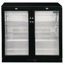 POLAR Barkühlschrank mit 2 Klapptüren 208L