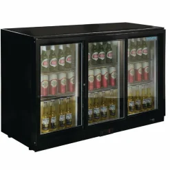 POLAR Barkühlschrank 3 Schiebetüren, 330 L