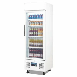 Polar Display Glastür Kühlschrank, 218L, 53x57,5x169,2cm