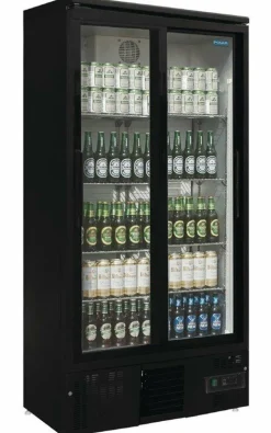POLAR Flaschen-Kühlschrank 2 Schiebetüren, 920x514x1880 mm