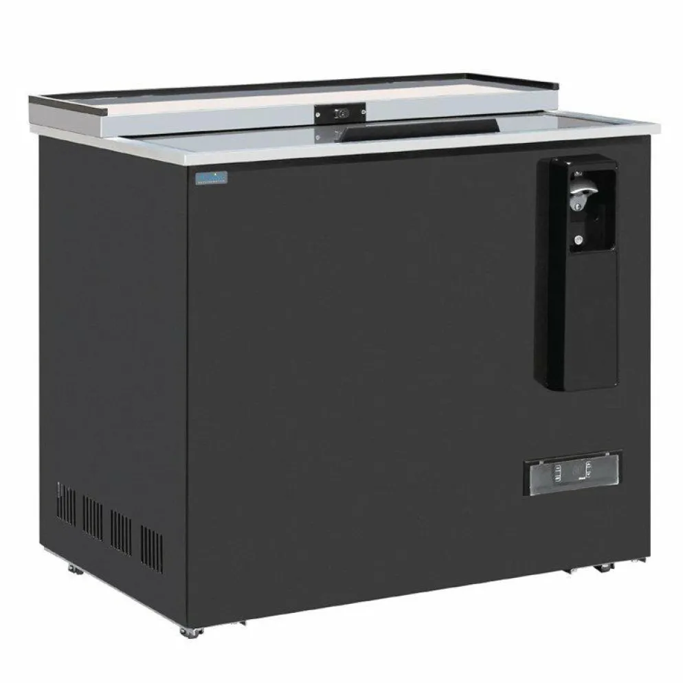POLAR Flaschenkühltruhe 279L mit Räder, 935x687x888 mm