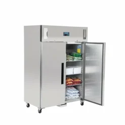 POLAR Gefrierschrank Edelstahl 1200L, 1345x815x2000 mm