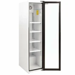 POLAR Glastür Flaschenkühlschrank, 300L, 448x680x1900mm Slimline