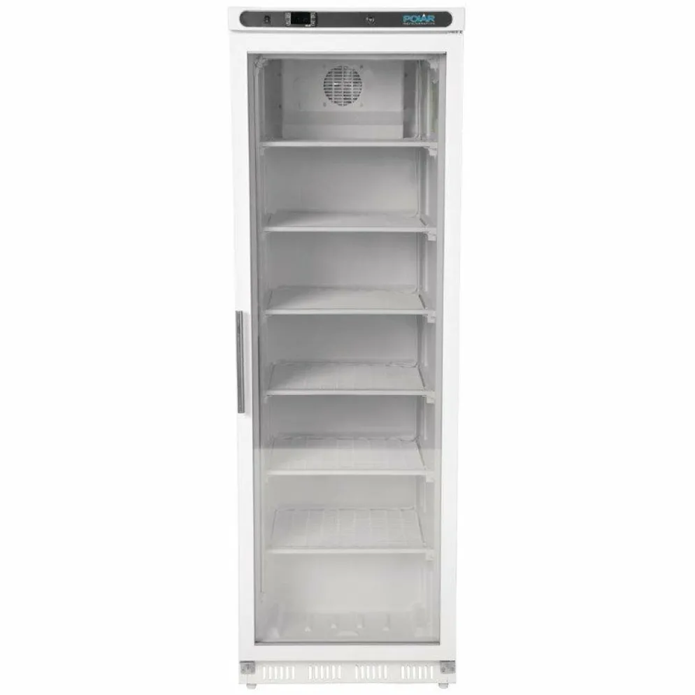 POLAR Glastür Gewerbetiefkühlschrank, 365L, 600x620x1855mm