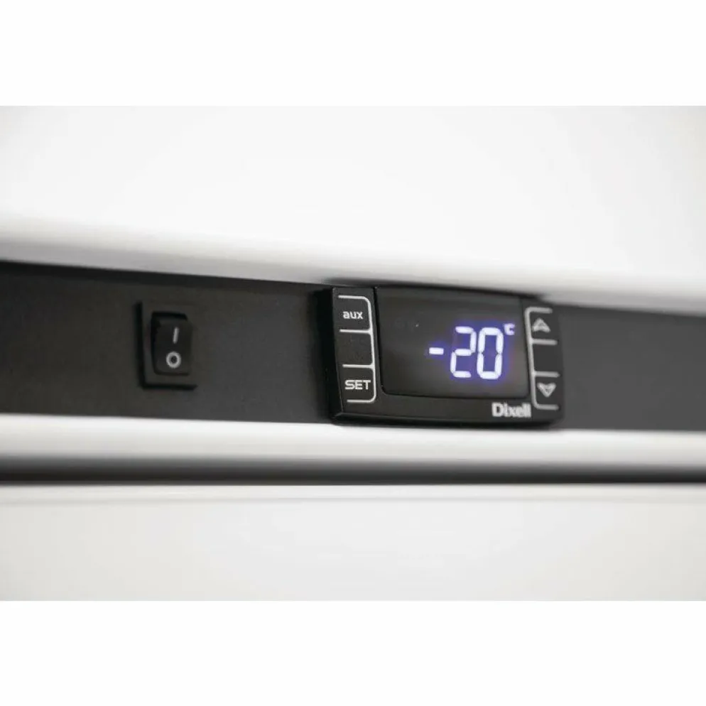 POLAR Glastür Gewerbetiefkühlschrank, 365L, 600x620x1855mm