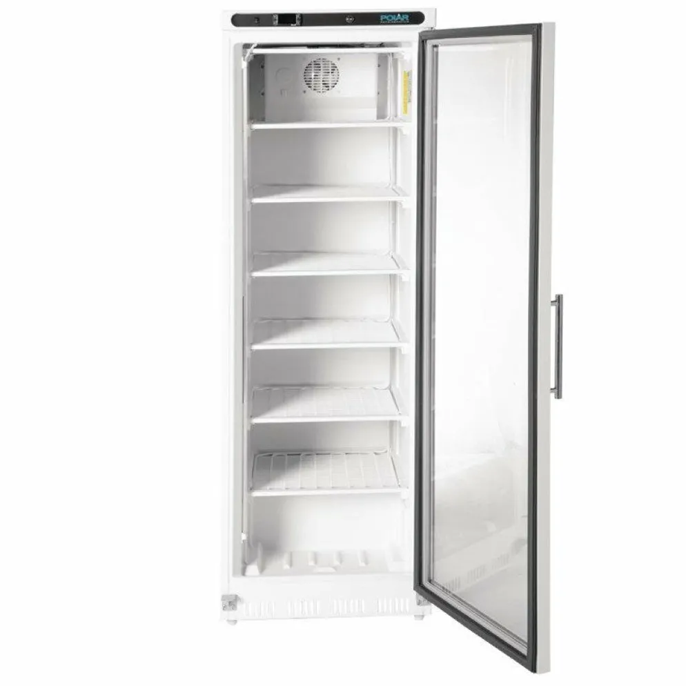 POLAR Glastür Gewerbetiefkühlschrank, 365L, 600x620x1855mm