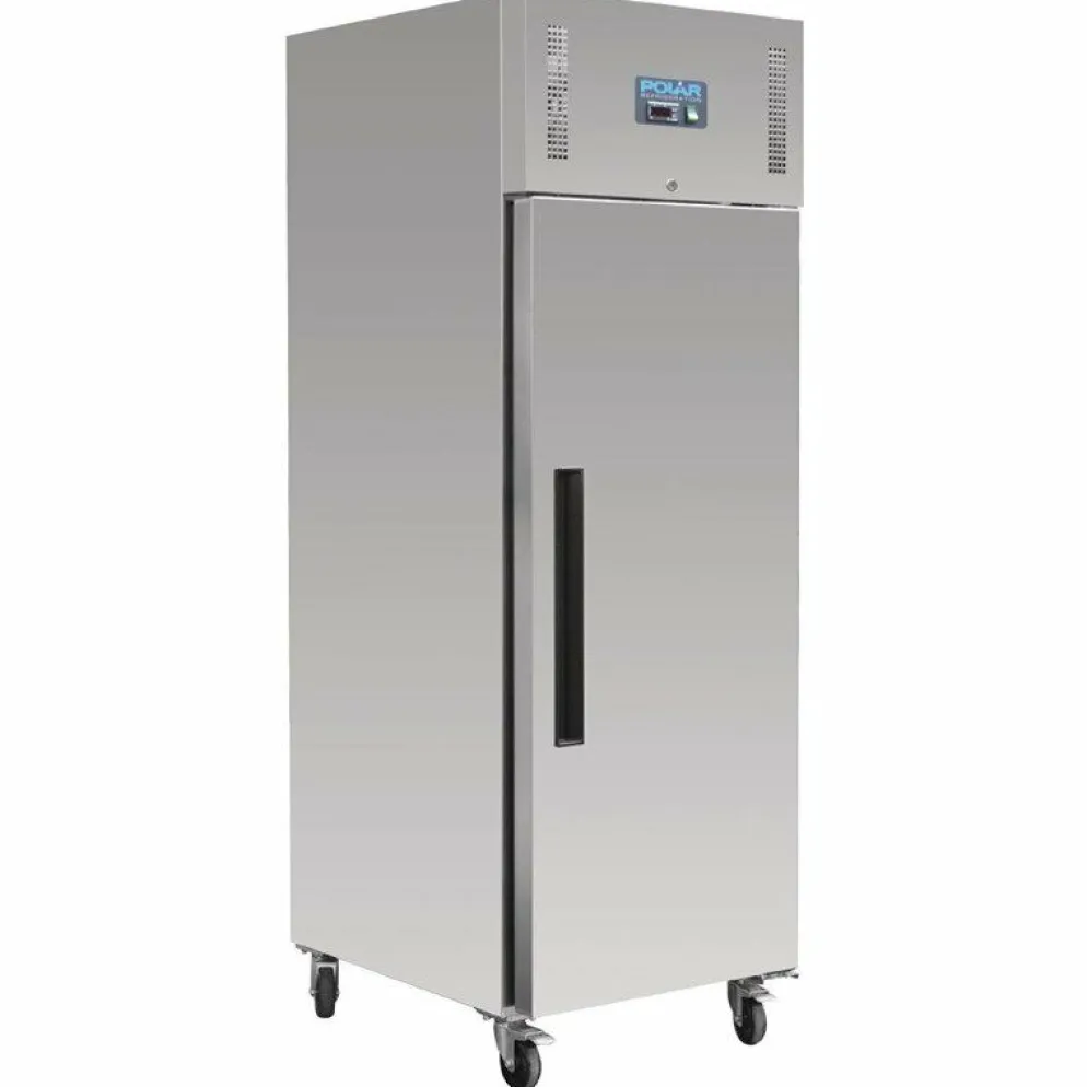 POLAR Kühlschrank Edelstahl in Bäckereiabmessung 850L