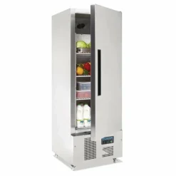 POLAR Kühlschrank Edelstahl 440L, 685x710x1950 mm