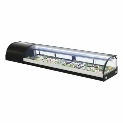 Polar Kühlvitrine für Sushi 180cm, 180x39x29cm