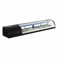 Polar Kühlvitrine für Sushi 180cm, 180x39x29cm