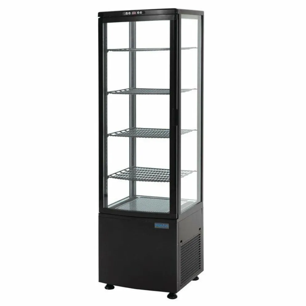 POLAR Kühlvitrine 235L, 515x485x1690 mm