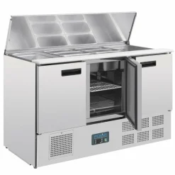 POLAR Saladette 368 Liter, 3-türig 1370x700x885 mm