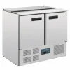POLAR Saladette 240 Liter, 2-türig 900x700x885 mm