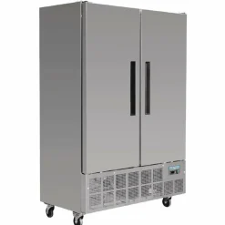 POLAR Slimline Gefrierschrank Edelstahl 960L