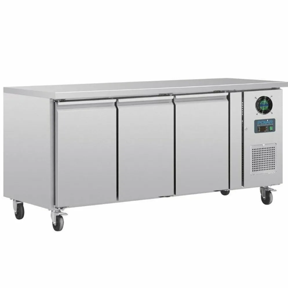 POLAR Tiefkühltisch 3-türig 417L