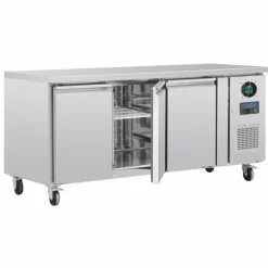 POLAR Tiefkühltisch 3-türig 417L