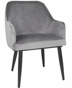 Polsterstuhl Sessel LIA grau