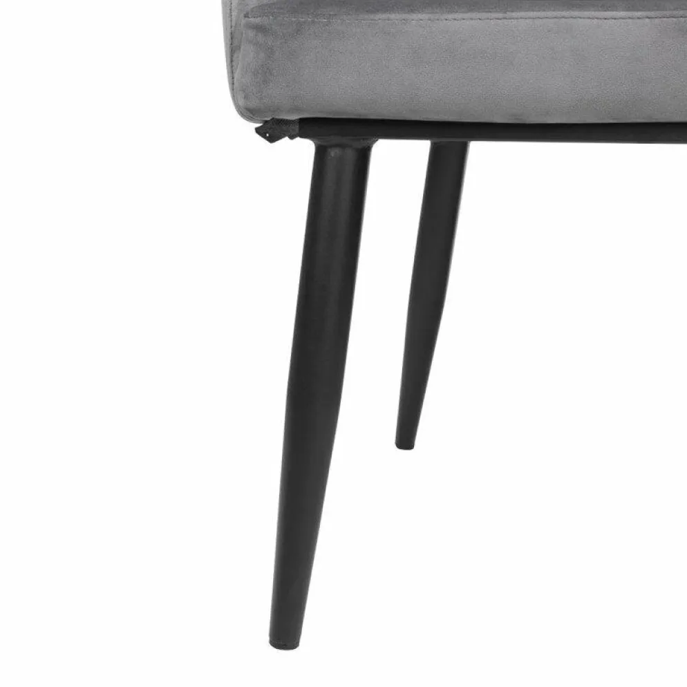Polsterstuhl Sessel LIA grau