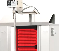 POTIS CE4 Ceran Elektro Gyrosgrill Dönergrill Kebabgrill 50 kg, Höhe 1120 mm