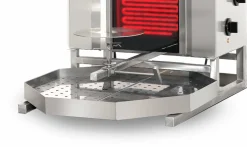 POTIS CE3 Ceran Elektro Gyrosgrill Dönergrill Kebabgrill 30 kg, Höhe 920 mm