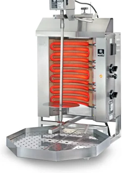 POTIS E1 Elektro Gyrosgrill Dönergrill Kebabgrill 15 kg, Höhe 795 mm
