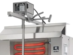 POTIS E3 Elektro Gyrosgrill Dönergrill Kebabgrill 50 kg, Höhe 1120 mm