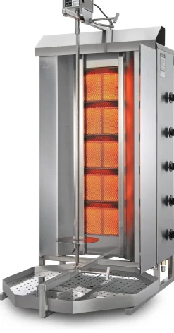 POTIS GD5 Gyrosgrill Dönergrill Kebabgrill 120 kg,