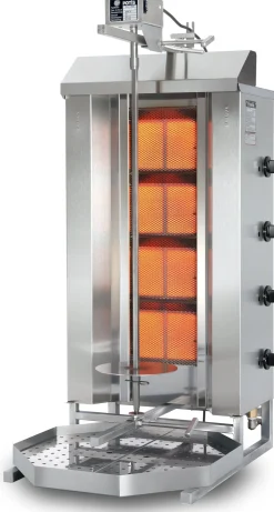 POTIS GD4 Gyrosgrill Dönergrill Kebabgrill 70 kg,