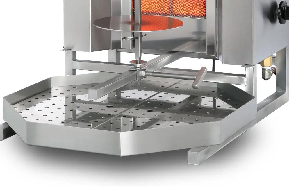 POTIS GD3 Gyrosgrill Dönergrill Kebabgrill 40 kg, "PROPANGAS"