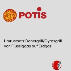 POTIS G3-Umrüstsatz von Flüssiggas auf Erdgas