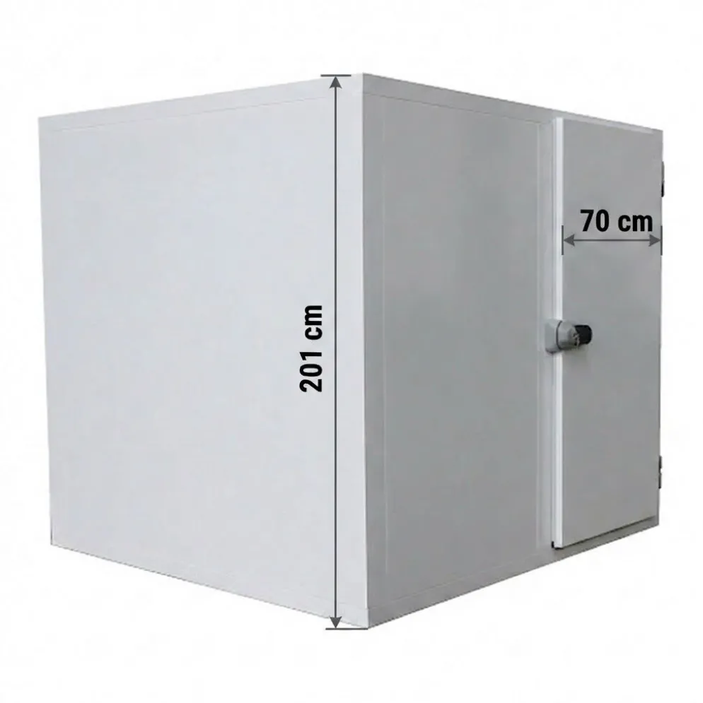 Premium Kühlzelle 1500x2700x2010mm mit Aggregat, Wandstärke 80mm