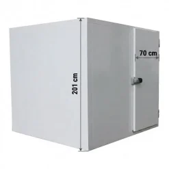 Premium Kühlzelle 1800x1800x2010mm ohne Aggregat, Wandstärke 80mm