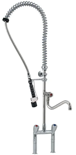 PREMIUM Knebel-Geschirrwaschbrause mit Schwenkhahn und LOW-Flow Brause