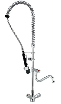 PREMIUM Knebel-Geschirrwaschbrause mit Schwenkhahn und LOW-Flow Brause