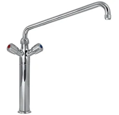PREMIUM Knebel-Mischbatterie mit Schwenkhahn 1/2 Zoll Wasseranschluß