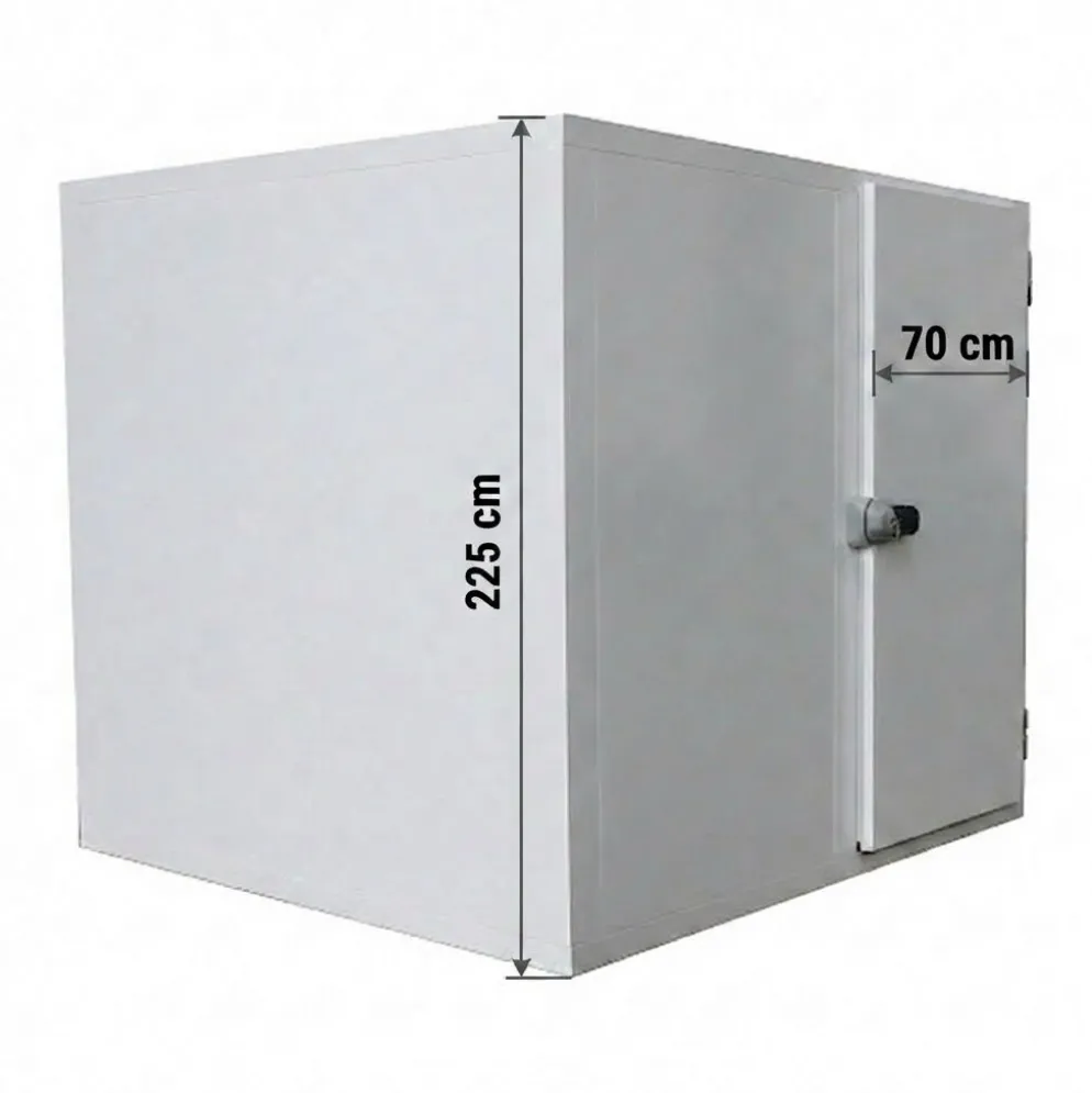 Premium Tiefkühlzelle 1500x2700x2250mm ohne Aggregat, Wandstärke 100mm