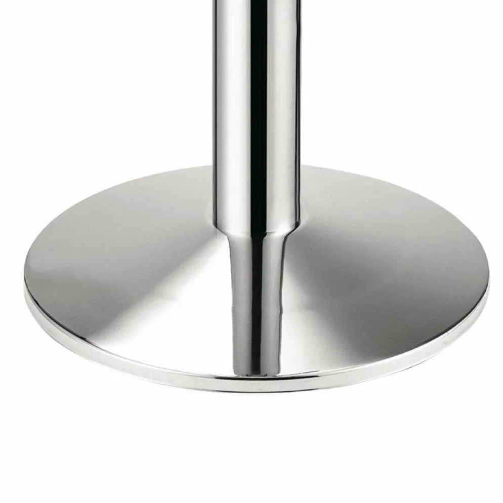 PRIMERO runder Tischfuß, Chrom 72cm hoch