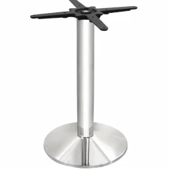 PRIMERO runder Tischfuß, Chrom 72cm hoch