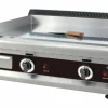 Profi Gas-Grillplatte Chrom 800 glatt - Propan 2x 3kW