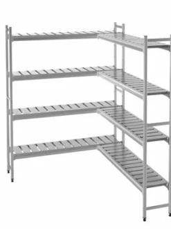 Regaleinrichtung CR 07/DCR 700, 12 Böden, 2x840+940 x 400x1600mm