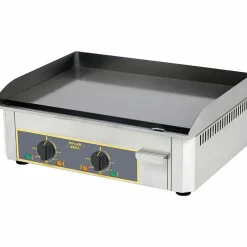 ROLLER GRILL Elektro-Griddleplatte, Grillfläche glatt mit 2 Heizzonen