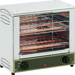 ROLLER GRILL Salamander, zwei Ebenen, 6 Heizelemente 3,2kW