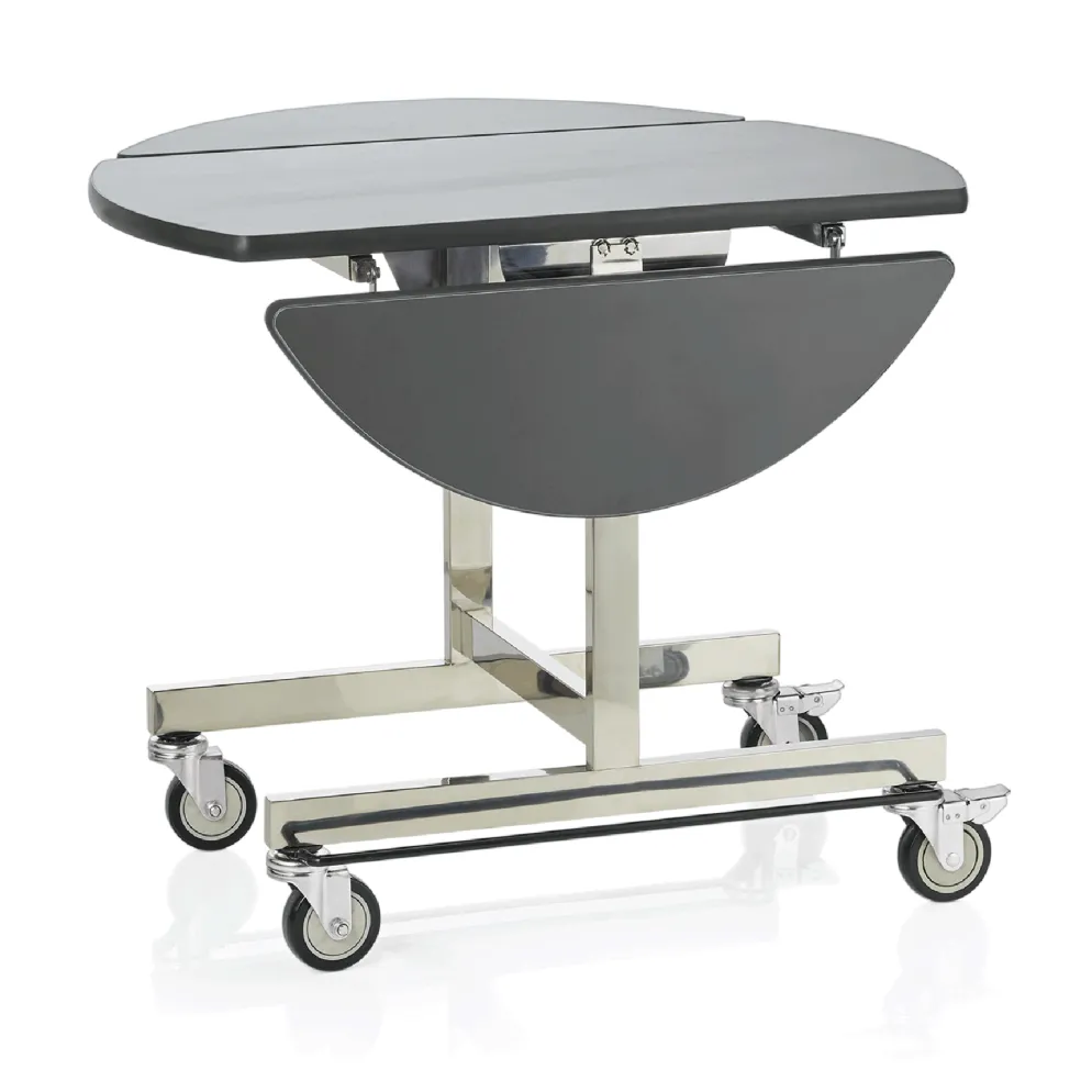 Roomservicewagen, 105 x 90 x 75 cm, Chromnickelstahl, MDF