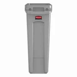 Rubbermaid Slim Jim Abfalleimer 87L in grau