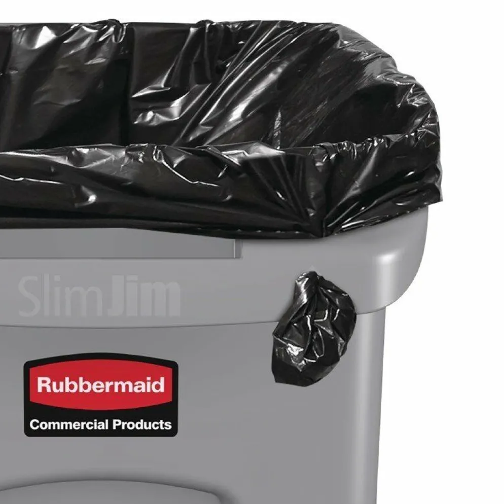 Rubbermaid Slim Jim Abfalleimer 60L in grau