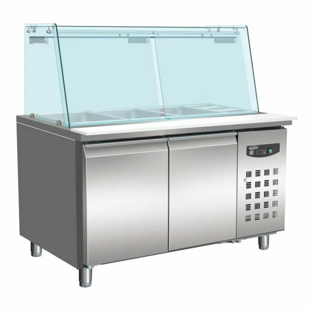 Saladette Standard Line 700 mit Glasaufbau 314 L