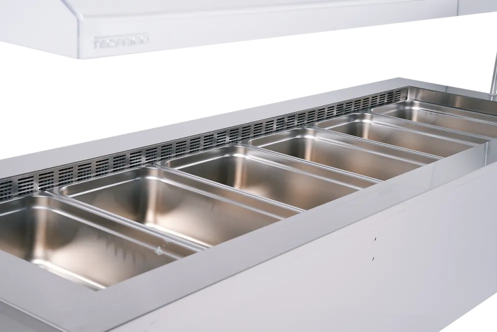 Salatbar Isola 6M VT Inox für 6 GN 1/1