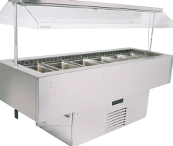 Salatbar Isola 6M VT Inox für 6 GN 1/1