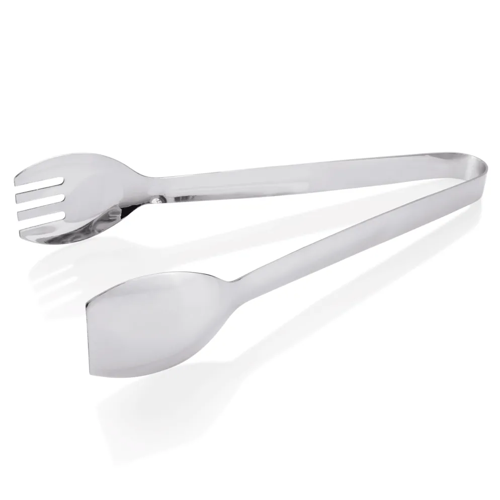 Salatzange, 28 cm, Chromnickelstahl