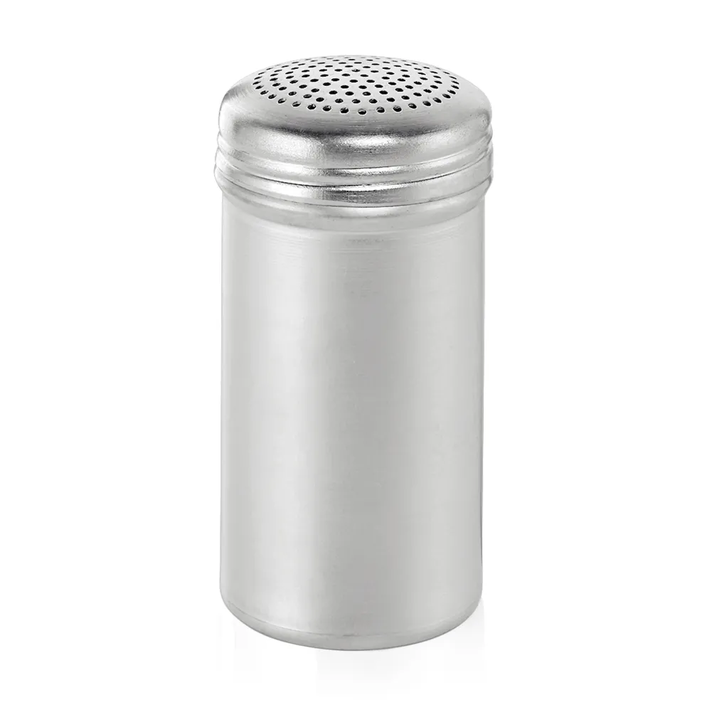 Salzstreuer Set, Ø 6,5 cm, Höhe, 13,5 cm, Set á 6 Stück, Aluminium